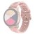 Flower Silikonarmband Samsung Galaxy Watch 7 40mm Rosa