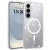Transparent glitter MagSafe skal till Samsung Galaxy S26 Plus med klar finish
