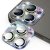 Köp Hat Prince Glitter Kameraskydd Aluminium iPhone 15 Pro/iPhone 15 Pro Max Multifärg Online