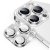 Köp Hat Prince Glitter Kameraskydd Aluminium iPhone 15 Pro/iPhone 15 Pro Max Silver Online