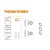 Köp Hat Prince Glitter Linsskydd iPhone 14 Pro/14 Pro Max Guld Online