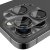 Köp Hat Prince Kameraskydd Aluminium iPhone 15 Pro/iPhone 15 Pro Max Svart Online