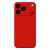 iPhone 17 Pro Max skal röd TPU slitstarkt skydd med elegant design