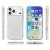 Skyddande glitter-skal i transparent design till iPhone 17 Pro