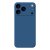 Blått TPU-skal för iPhone 17 Pro med minimalistisk design och precis passform