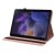 Galaxy Tab A11 fodral rosa med vikbar framsida – perfekt för filmtittande
