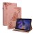Samsung Galaxy Tab A11 Plus rosa fjärilsfodral – vikbart och dekorativt