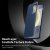 Blått läderfodral till Galaxy S25 Plus med touchfunktion i Smart View-fönstret
