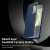 Smart View-fönster i blått läderfodral till Galaxy S26 Ultra – notifieringar synliga