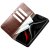 Qialino leather wallet case brun för Galaxy S26 Plus med kortfack