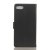 Litchi Skin Classics Läderfodral iPhone 7/8/SE 2020 Svart bild 3