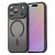 Magnetic Hybrid Skal iPhone 17 Pro i frostad svart design med MagSafe