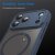 Frosted Blue skal med matt finish och MagSafe-ring – iPhone 17 Pro Max
