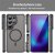 Magnetic MagSafe skal placerat bredvid Samsung Galaxy S26 Ultra – passform