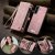 CaseMe multifunktionellt fodral i rosa till Samsung Galaxy A17 – kvällsbelysning