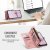 Funktionellt plånboksfodral med stativfunktion till Samsung Galaxy A17 – CaseMe rosa