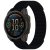 Nylonarmband svart till Garmin Fenix 8 Pro 47mm – visning framifrån på klocka med armband