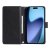 Öppnat svart fodral till iPhone 17 Pro Max med mobil och insida synlig