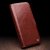 Köp Qialino Leather Wallet Case iPhone 14 Cognac Online