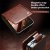 Leather Wallet Case Samsung Galaxy Z Flip 7 Black