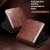Leather Wallet Case Samsung Galaxy Z Flip 7 Black