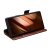 Leather Wallet Case Samsung Galaxy Z Fold 7 Brown
