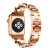 Rhinestone Metallarmband Apple Watch 42/44mm Rose Guld - Techhuset.se