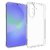 Transparent TPU-skal till Samsung Galaxy A37 – visning framifrån och bakifrån