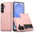 samsung galaxy s26 plus skal roséguld med kortfack och stöttåligt skydd
