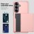 samsung galaxy s26 plus skyddsskal med integrerat kortfack i roséguld