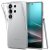 Spigen Samsung Galaxy S26 Ultra Case Liquid Crystal Clear monterat på telefon