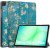 Samsung Galaxy Tab A11 Plus fodral med körsbärsblommor – tri-fold design med ställfunktion