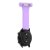 Garmin Vivoactive 4 med lila sjuksköterskerem från sidan