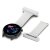 Sjuksköterskeklocka Garmin Vivoactive 4 med ljusgrå rem liggande