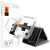 Bild av Spigen Galaxy Z Flip 7 skärmskydd GLAS.tR EZ Fit 2-Pack med installationsram – visar hela förpackningen och monteringsve