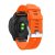 Orange silikonarmband för Garmin Fenix 8 43mm – baksida