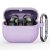 Silikonskal Samsung Galaxy Buds 3 Pro lila med karbinhake