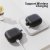 Samsung Galaxy Buds 3 silikonskal svart stötdämpande skydd