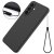 Galaxy S26 svart silikonfodral med handledsrem