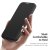 Svart Dux Ducis Skin X Pro fodral till iPhone 17 Pro i handen, visar slimmad och elegant design.