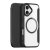 Svart Dux Ducis Skin X Pro fodral för iPhone 17 med integrerad MagSafe-ring och stilren design.