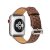 Köp Vävd Läderarmband Apple Watch 42/44/45/49 mm Brun Online