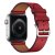 Äkta Läderarmband Apple Watch 42/44/45 mm Röd - Techhuset.se