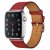 Äkta Läderarmband Apple Watch Ultra 3 49mm Röd