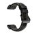 Äkta svart läderarmband till Garmin Fenix 8 47mm med klassisk spännesdesign