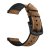 Äkta Läderarmband till Garmin Vivoactive 6 i Brun färg