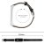 Äkta Läderarmband Xiaomi Mi Band 5/6 Svart - Techhuset.se