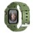 Köp Apple Watch 38/40/41 mm Stöttåligt Skal + Armband Grön Online