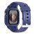 Köp Apple Watch 42/44/45 mm Stöttåligt Skal + Armband Blå Online