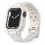 Apple Watch Ultra 3 49mm Stöttåligt Skal + Armband Beige - framsida med klocka